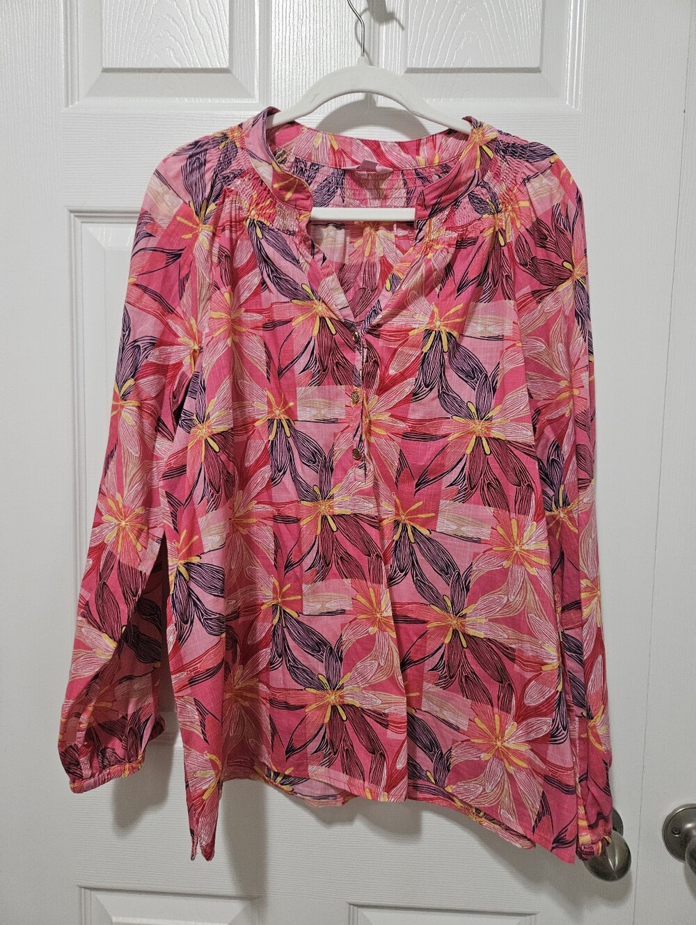 Lilly Pulitzer XL 100% Cotton Elsa Top